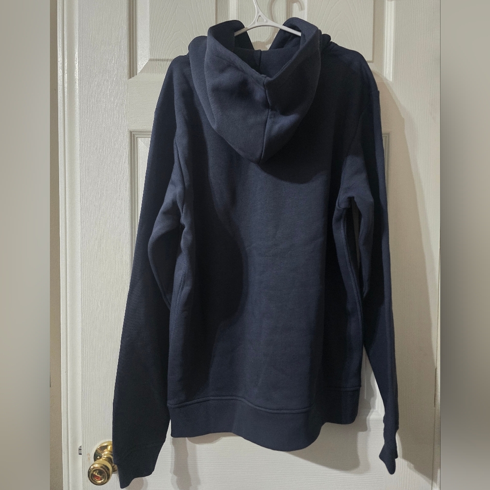 NWT Cozy Earth Men's Cityscape 2.0 Stuctured Cozycore Hoodie in Eclipse, Unisex. - Picture 7 of 11